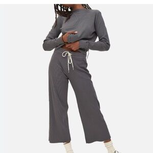 MATE The Label Organic Thermal Wide Leg Pant